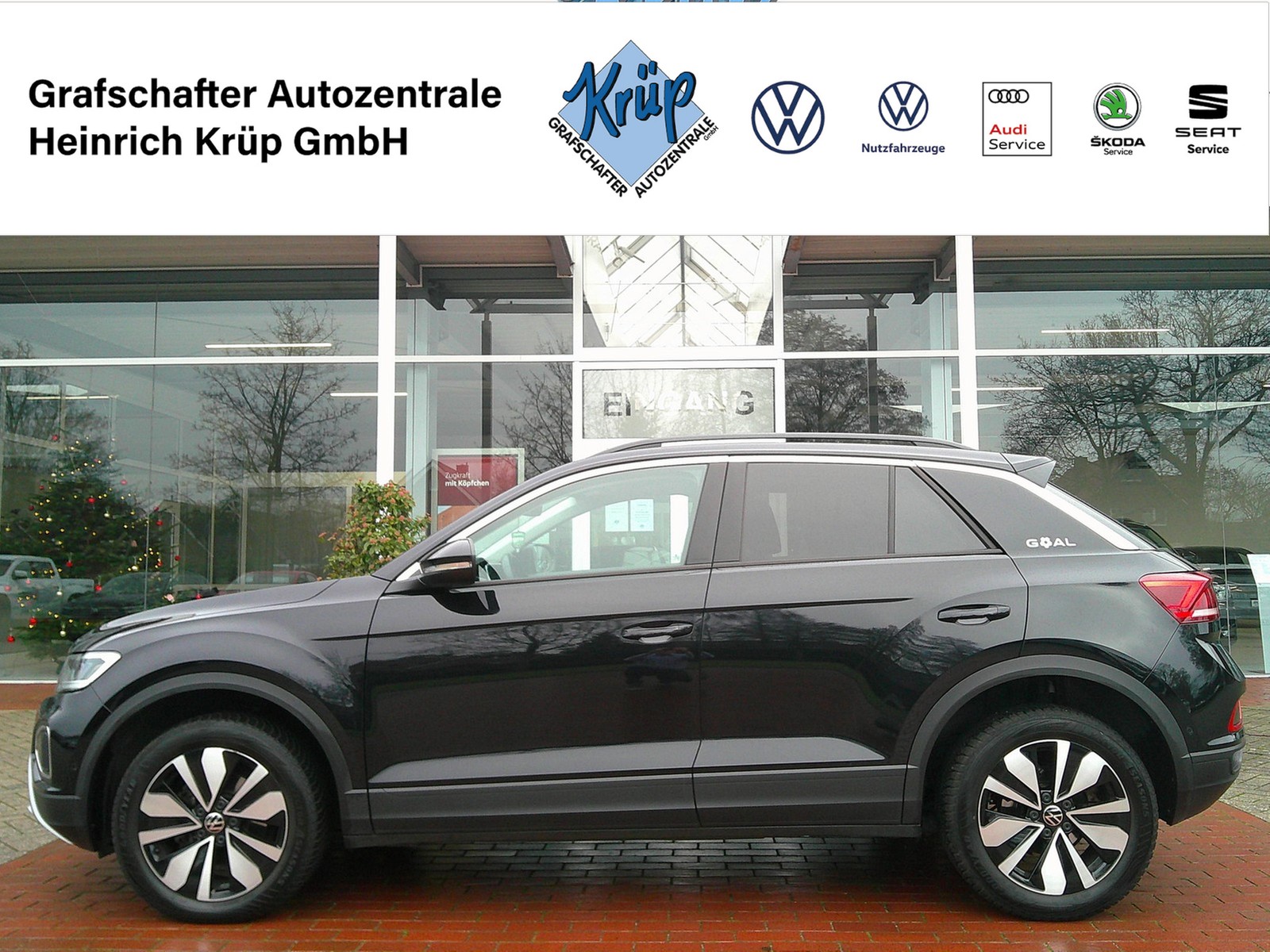VW - T-Roc 1.5 TSI DSG Goal Sitz-Hzg+Navi+LED+ACC+PDC_1