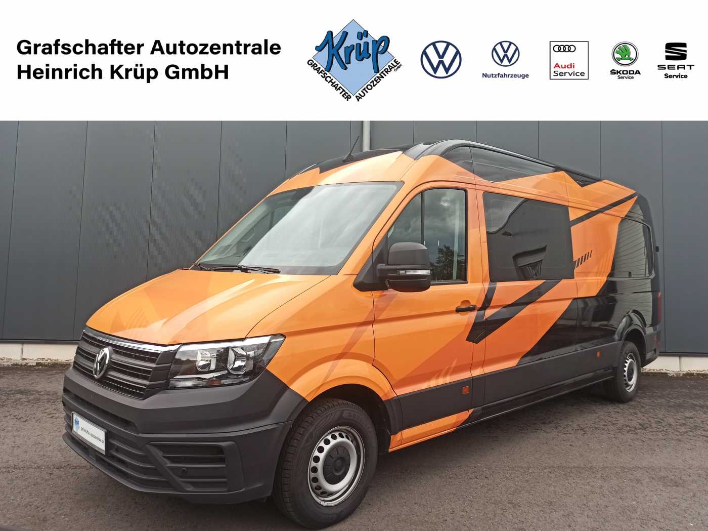 Volkswagen Crafter 35 Kasten Plus L3H2 2.0 TDI+AHK+PDC+6Sitze