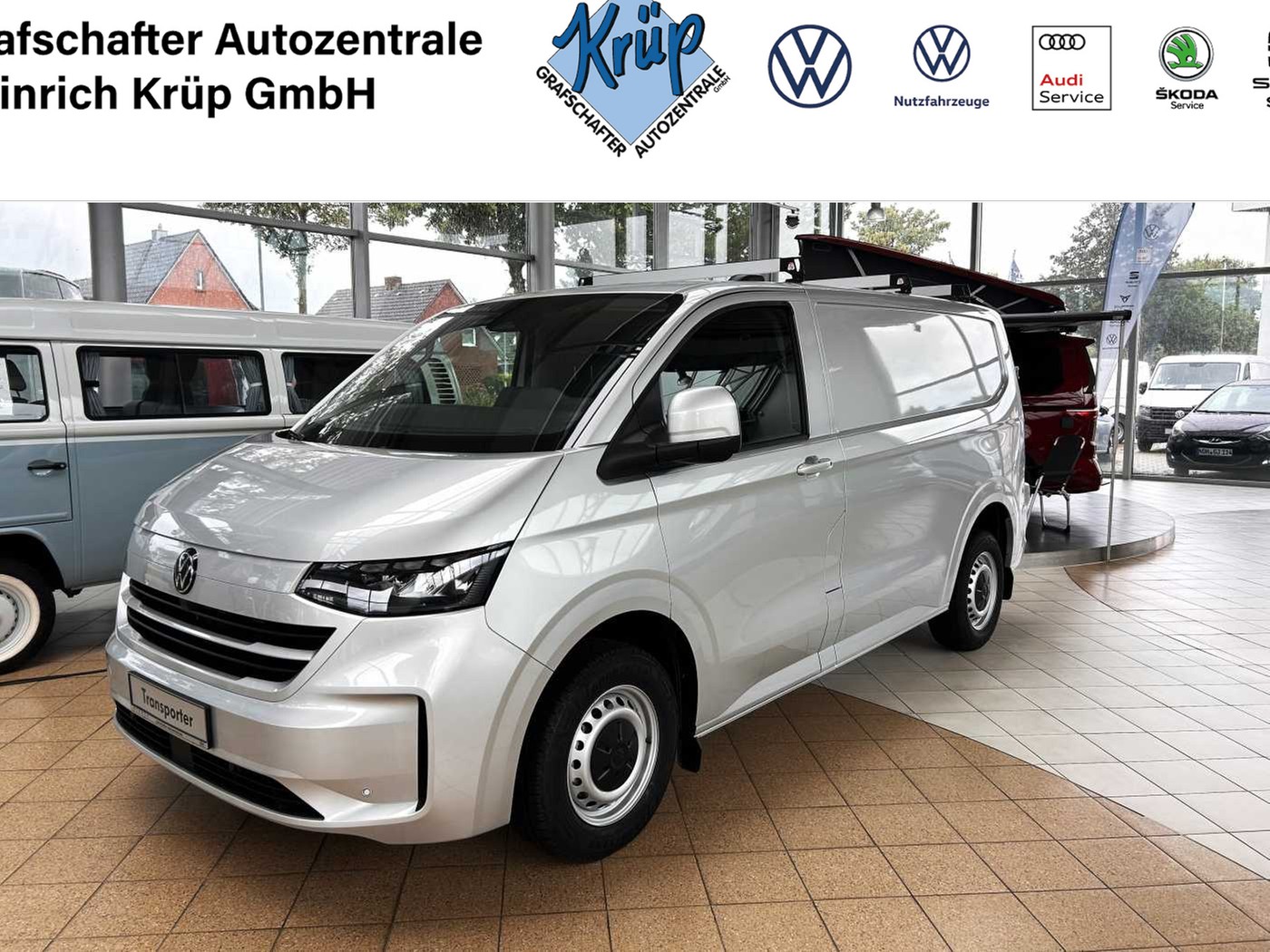 VW - Transporter Kasten 2,0 TDI KR AHK Navi Kamera_1