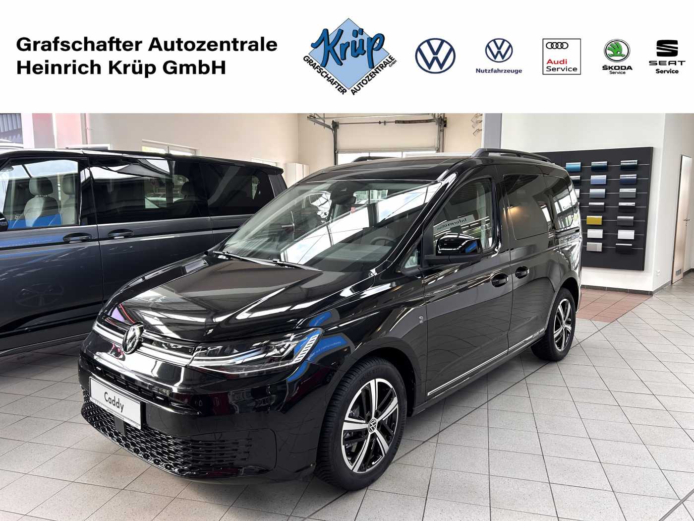 Volkswagen Caddy Life  'Dark Label' 1,5 TSI+Kam+5 Sitze