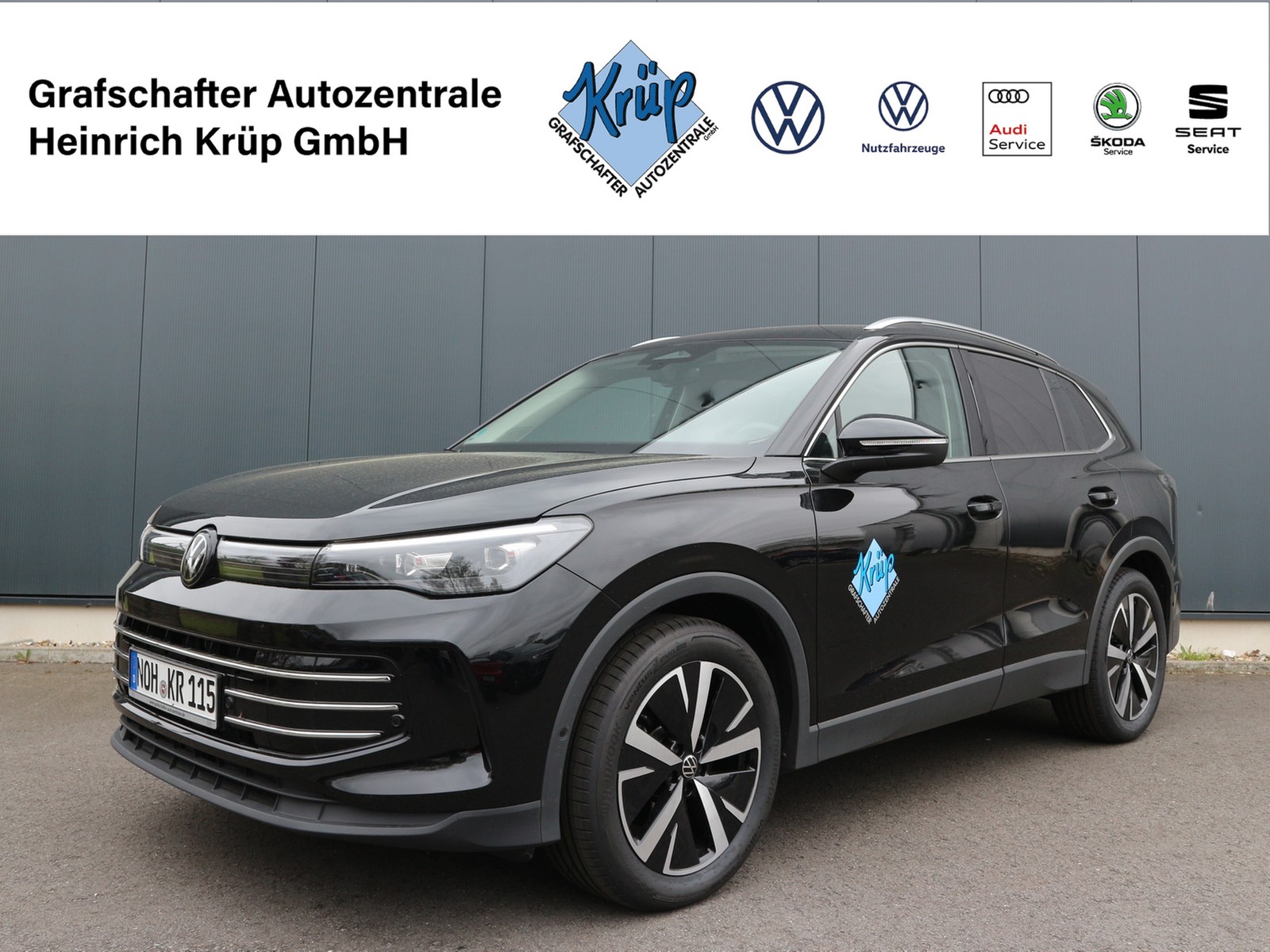 VW - Tiguan 2,0 TDI Elegance +LED+Navi+AHK+Kamera_1