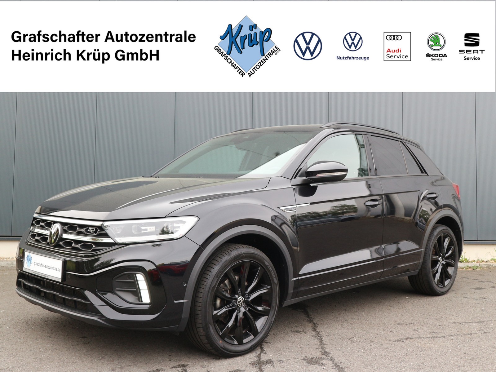 VW - T-Roc 2,0 TDI R-Line +Pano+AHK+DrivingSchool+_1