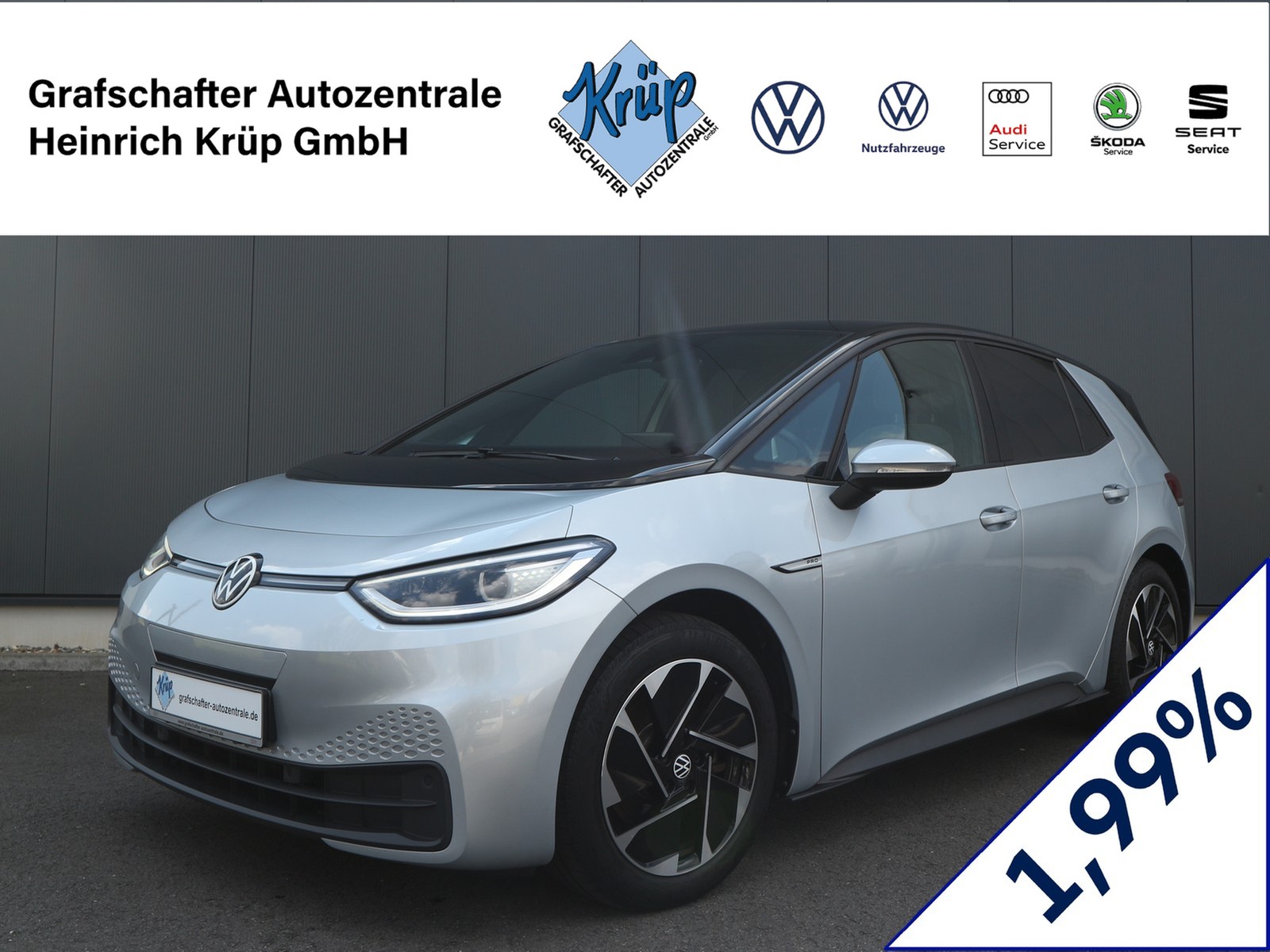 VW - ID.3 Pro Performance 58kWh/Desing/Interieur/Assist/Komfort_1