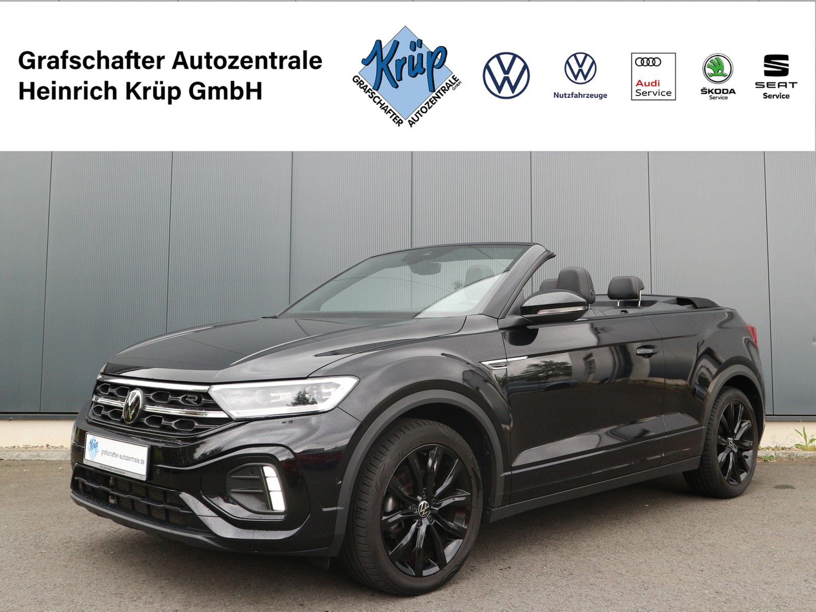 VW - T-Roc Cabriolet 1.5 TSI R LINE BLACK STYLE/ACC/LED+/KAM/LANE_1