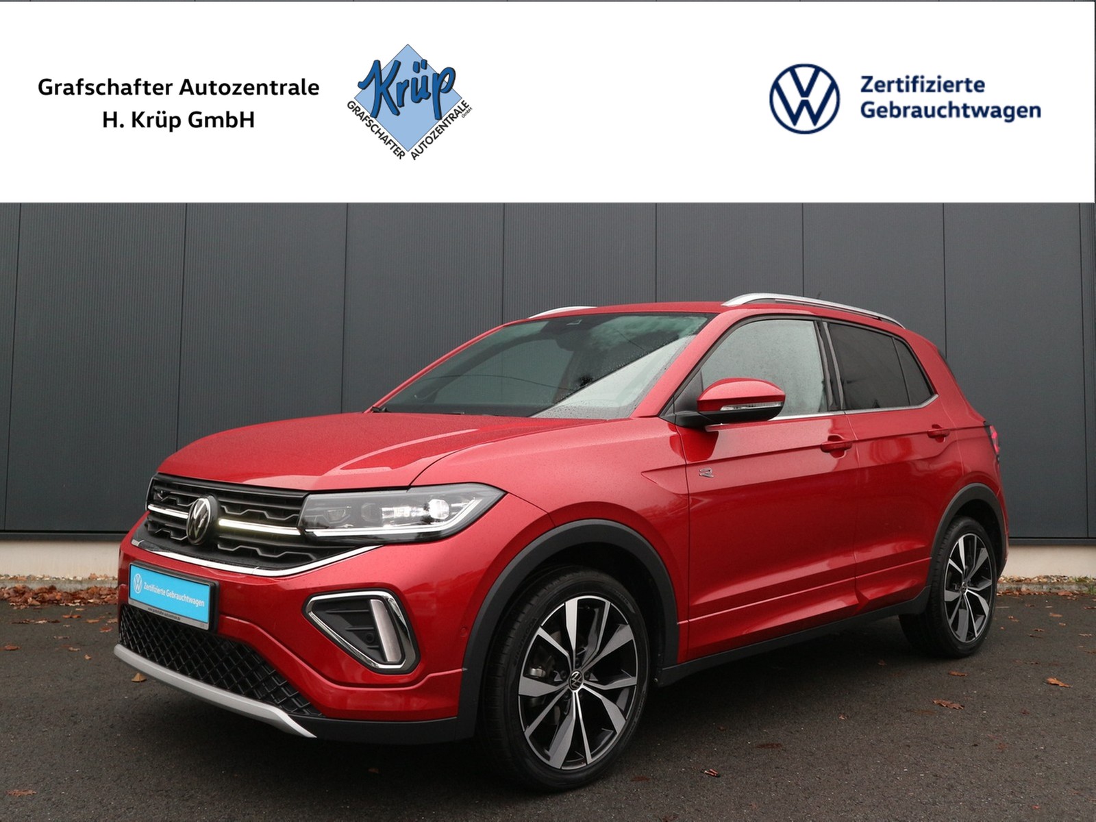 VW - T-Cross 1,5 TSI R-Line +Matrix+Navi+AHK+Kamera_1