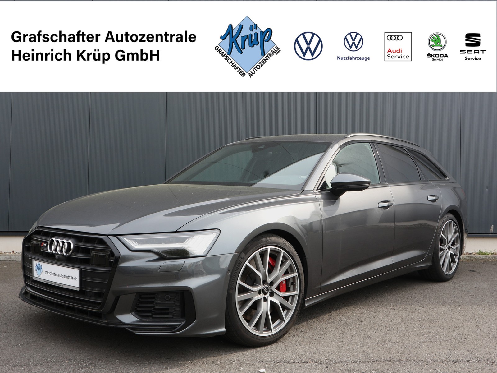 Audi - S6 Avant 3.0 TDI Q +HDMATRIX+B&O+STDHZ+360°KAM_1