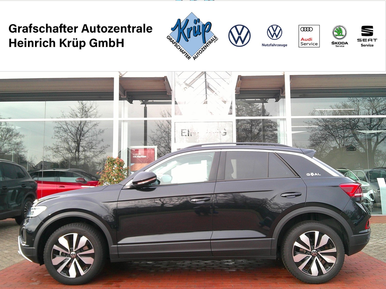 VW - T-Roc 2.0 TDI DSG Goal Kamera+Navi+LED+ACC+AHK_1