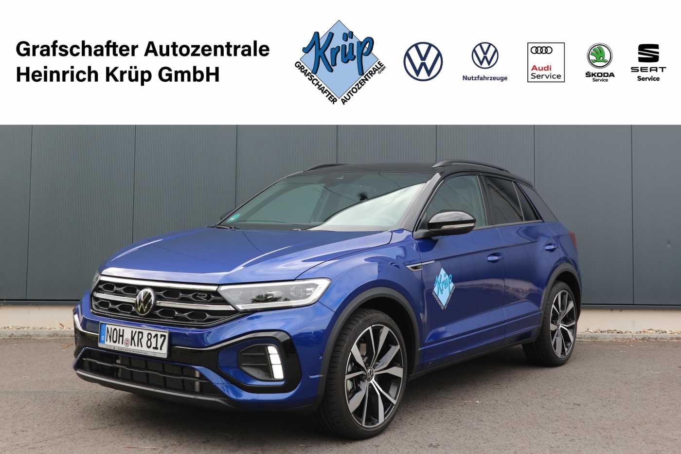 Volkswagen T-Roc 1.5 TSI OPF DSG R-Line +LEDER