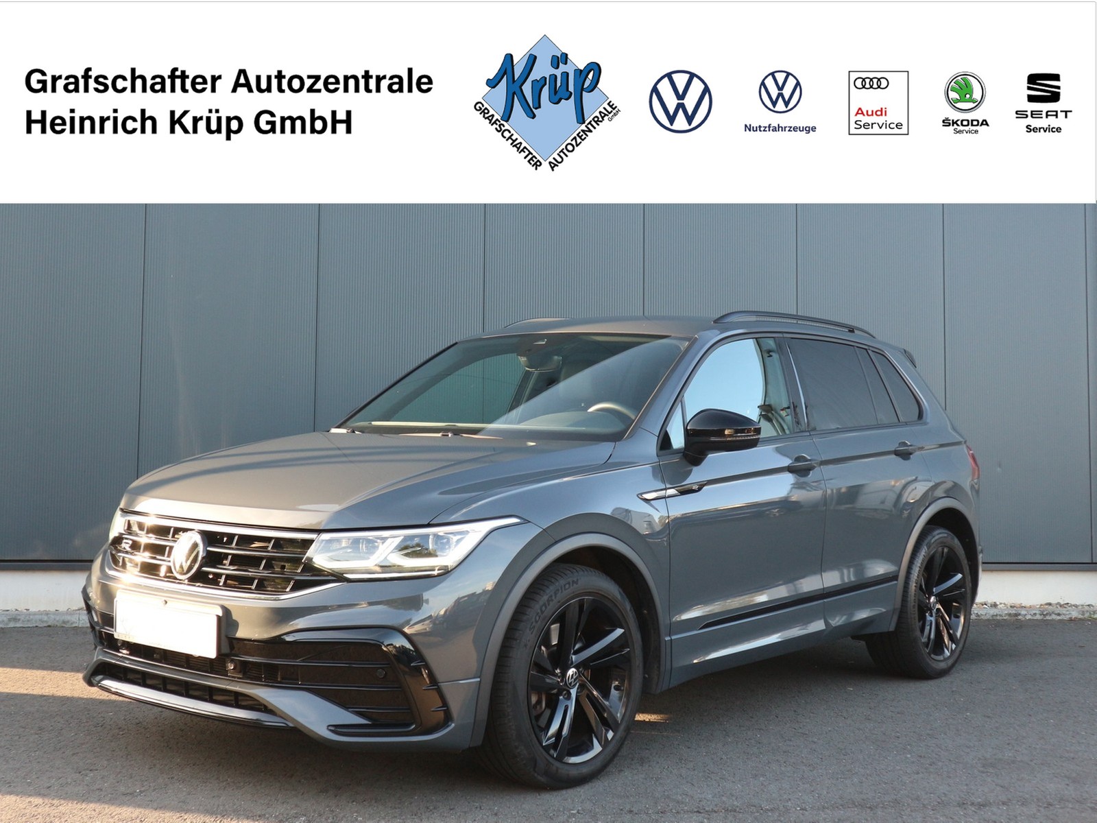 VW - Tiguan 2,0 TDI R-Line Black 4M /Matrix/AHK/KAM_1