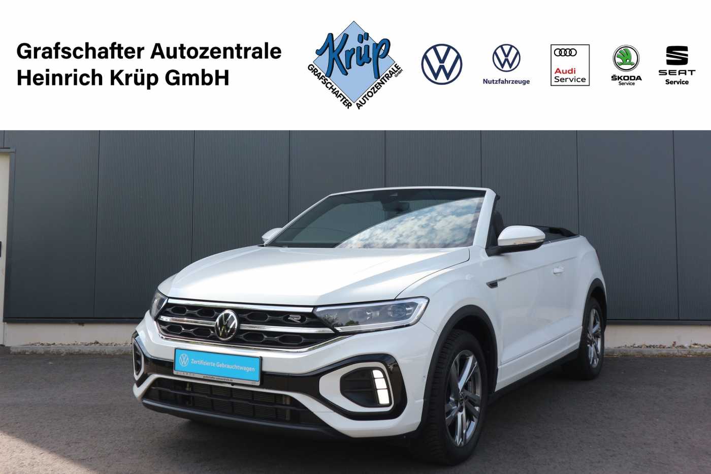 Volkswagen T-Roc Cabriolet 1.5 TSI OPF DSG R-Line +AHK