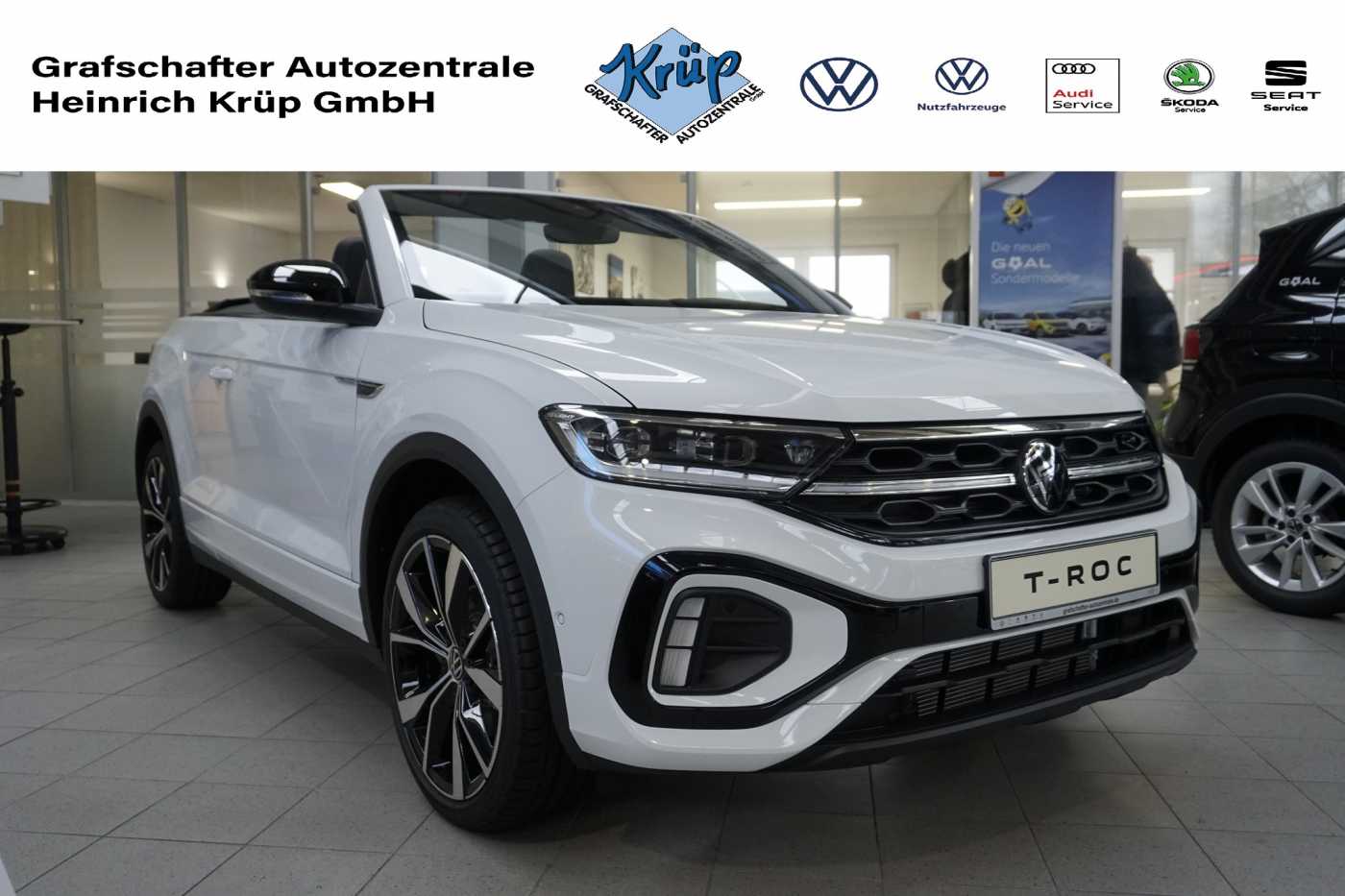 Volkswagen T-Roc Cabriolet 1.5 TSI OPF DSG R-Line* IQ-DRIVE*NAVI*KAMERA