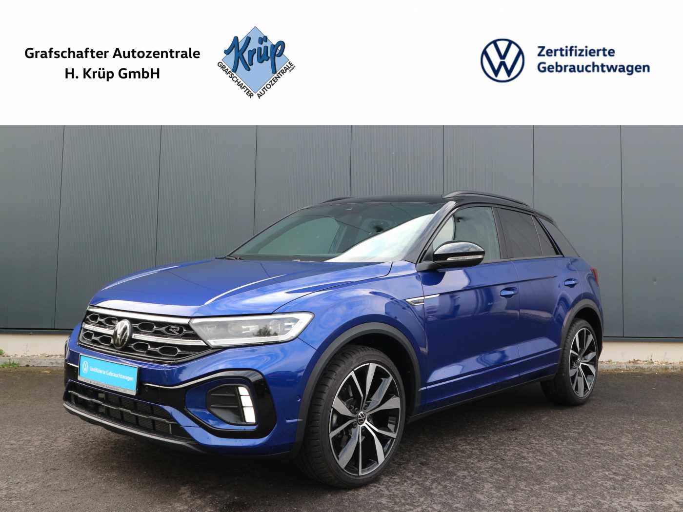 Volkswagen T-Roc 1.5 TSI OPF DSG R-Line+LEDER+AHK+IQLIGHT
