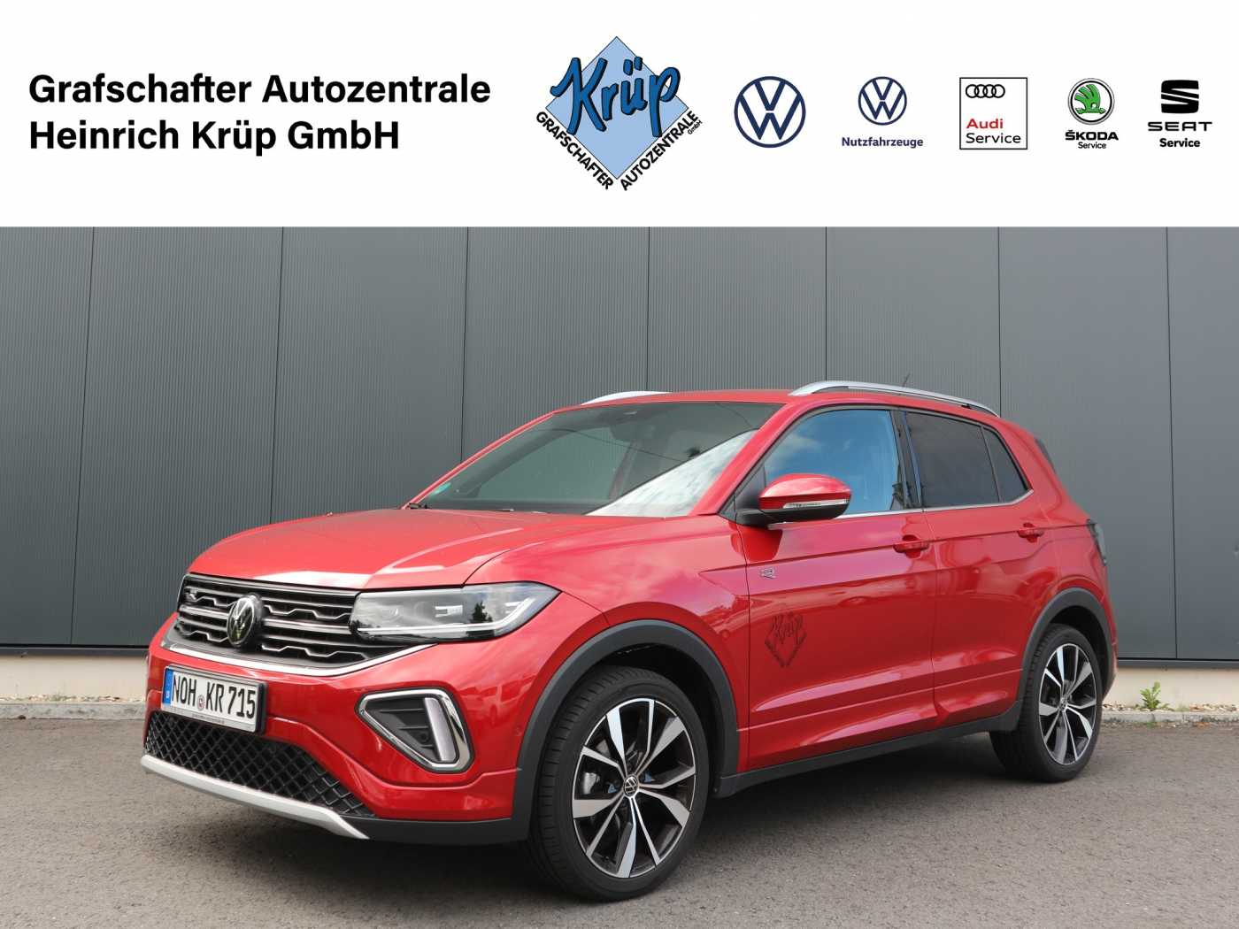 Volkswagen T-Cross 1.5 TSI R-Line +AHK+Navi+Kamera