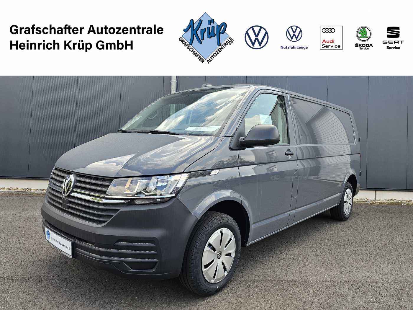 Volkswagen T6.1 Transporter Kasten LR 110KW+FLÜGEL+RAGAL+AHK