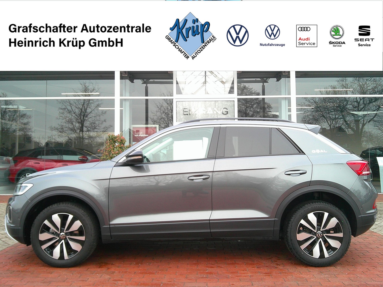 VW - T-Roc 1.0 TSI Goal STAND-HZG.+KAMERA+AHK+ACC+LED_1
