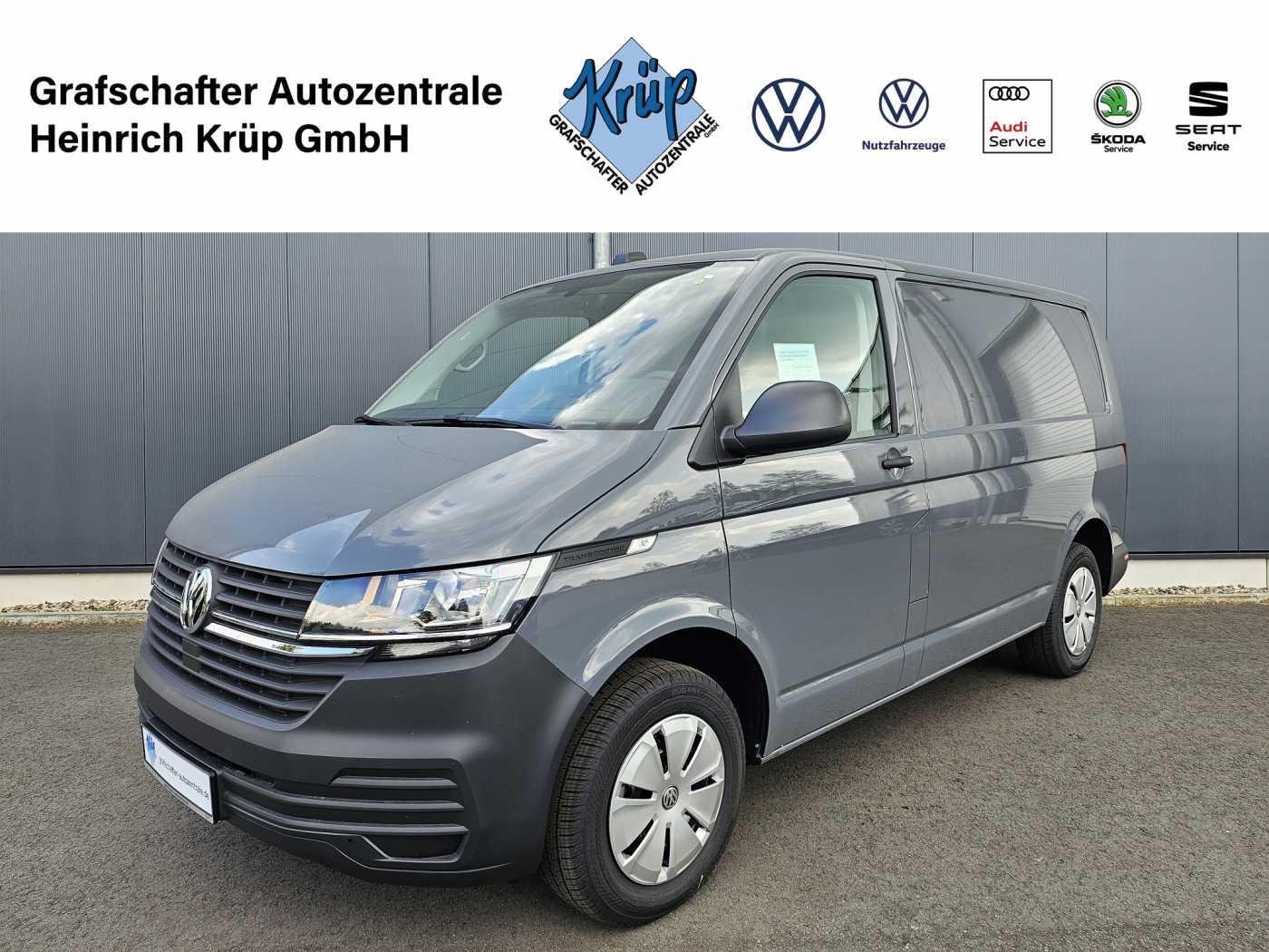 Volkswagen T6.1 Transporter Kasten 110KW+AHK+KAM+APP+SHZ+PDC