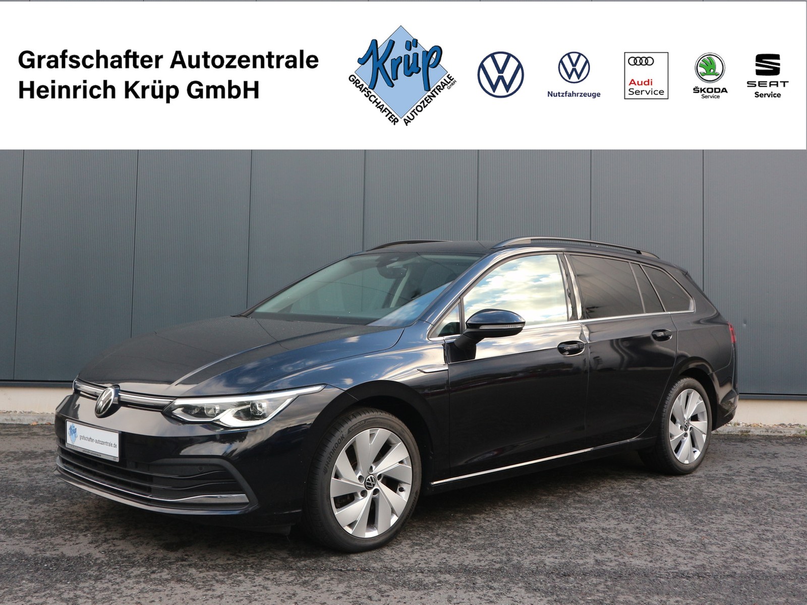 VW - Golf Variant 2,0 l TDI Style LED Navi_1