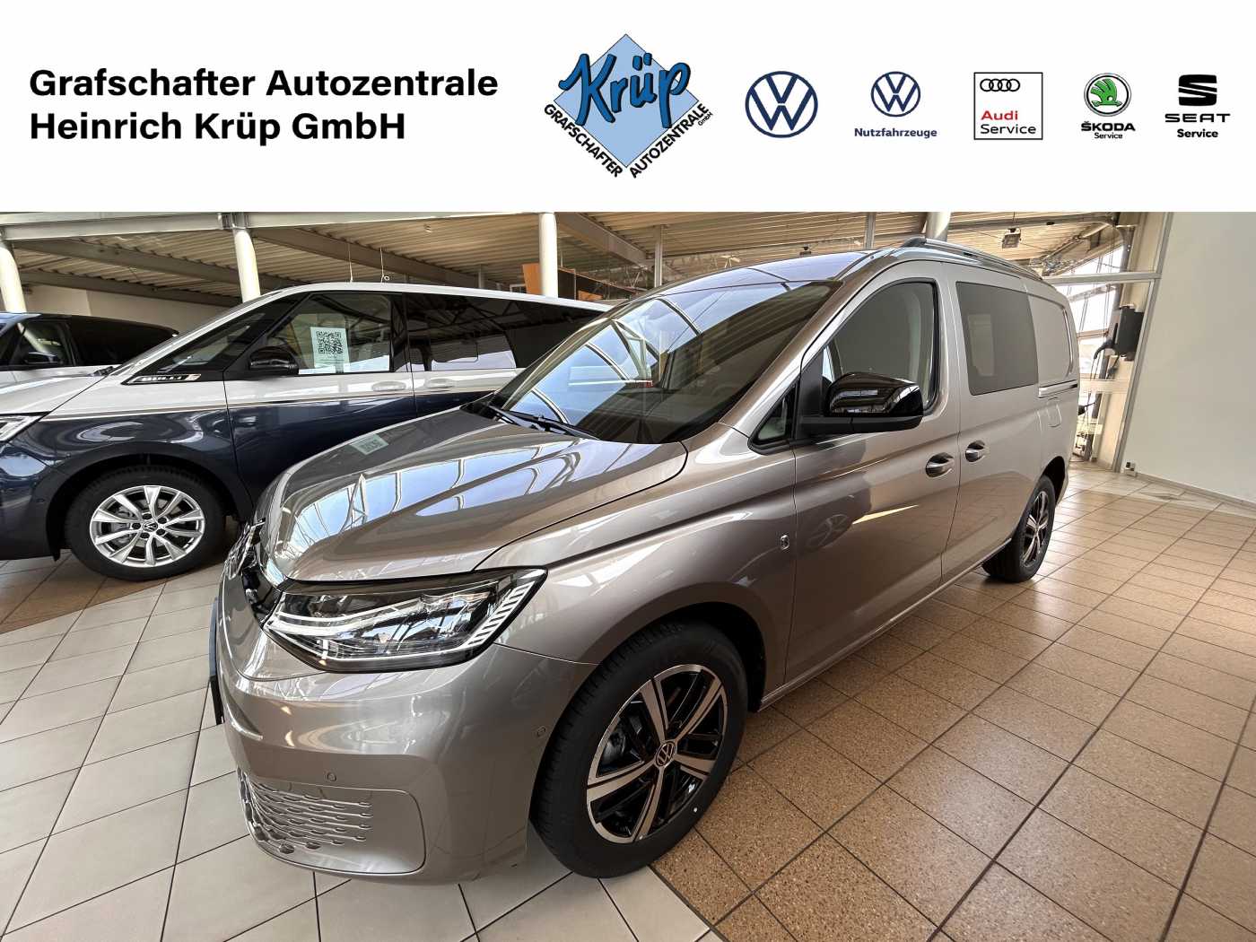 Volkswagen Caddy Maxi Flexible 5-Sitzer 2.0 l TDI DSG+Kam+AHK+LED