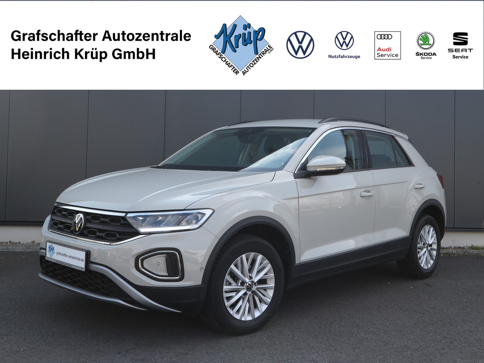 VW - T-Roc 1.0 TSI Life AHK/LED/Sitzheizung/APP_1